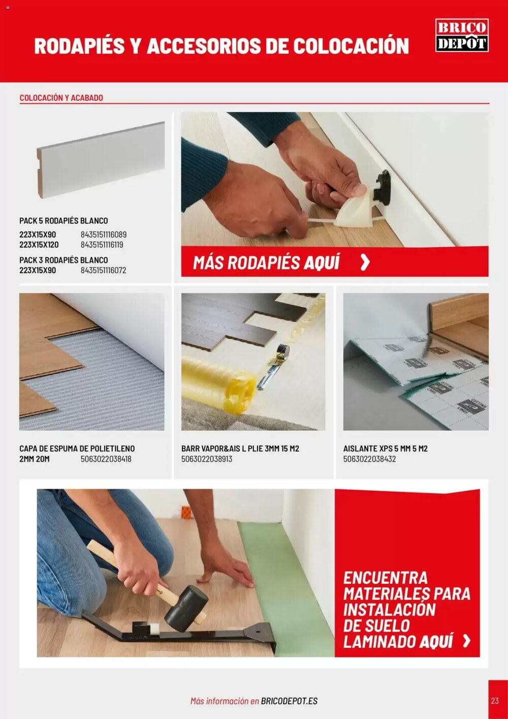 Folleto promocional de Brico Depôt válido desde el 02/01/2026 - Página 23.