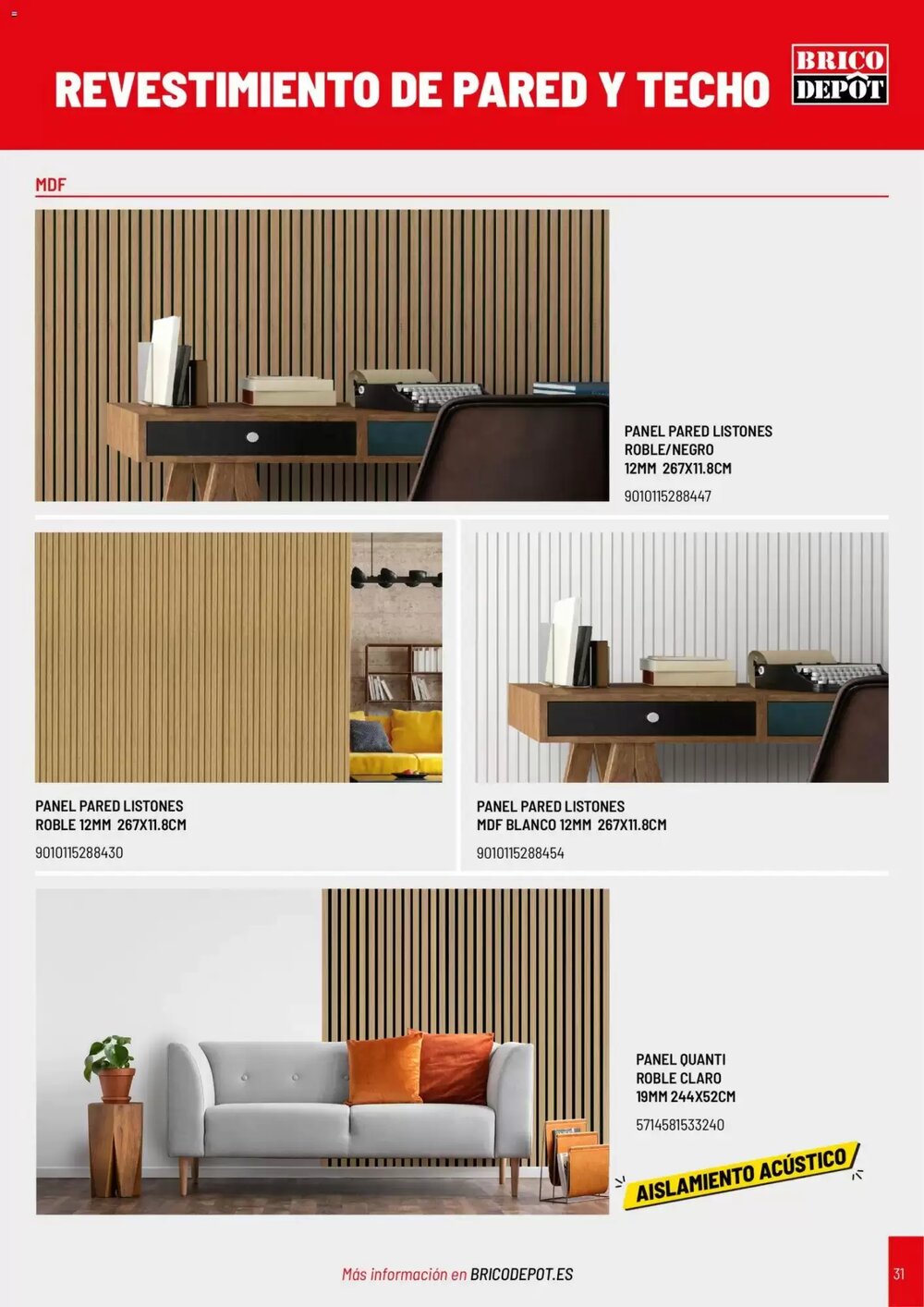 Folleto promocional de Brico Depôt válido desde el 02/01/2026 - Página 31.