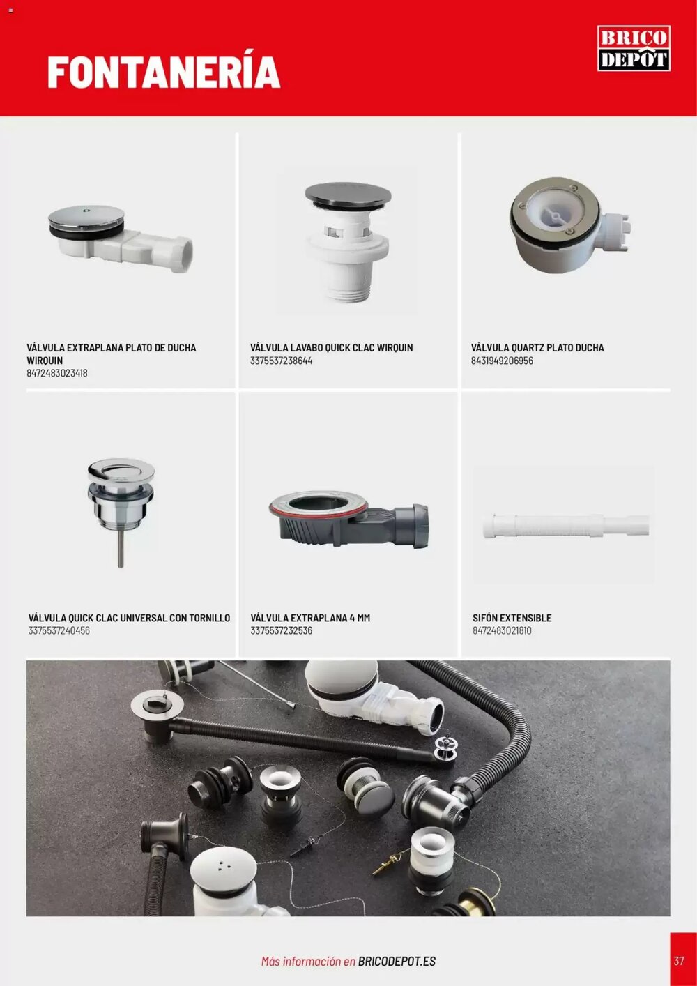 Folleto promocional de Brico Depôt válido desde el 02/01/2026 - Página 37.