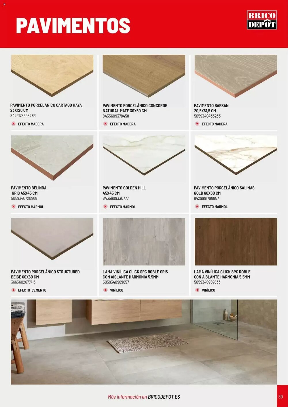 Folleto promocional de Brico Depôt válido desde el 02/01/2026 - Página 39.