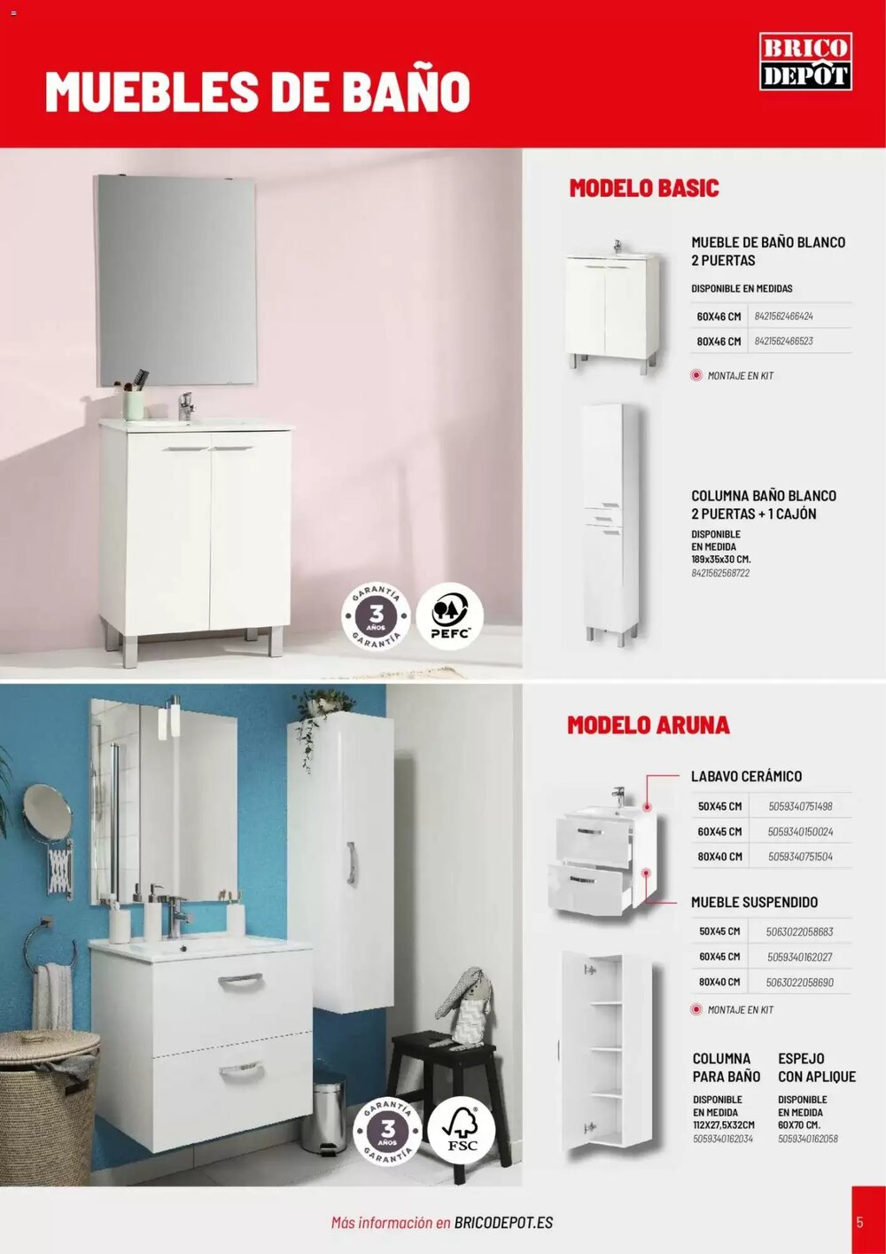 Folleto promocional de Brico Depôt válido desde el 02/01/2026 - Página 5.