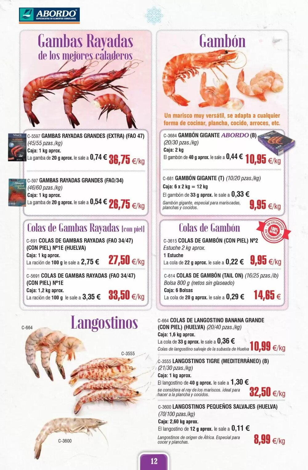 Folleto promocional de Abordo válido desde el 02/01/2026 - Página 12.