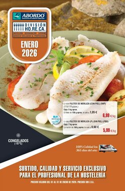 Folleto promocional de Abordo válido desde el 02/01/2026 - Página 1.