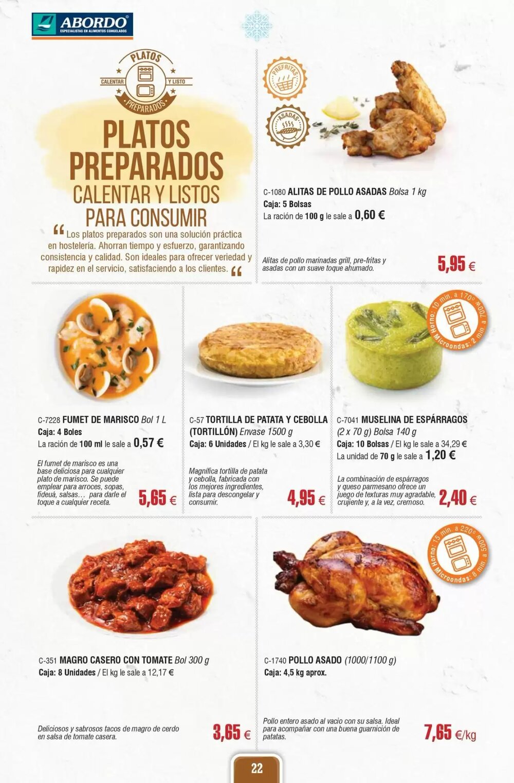Folleto promocional de Abordo válido desde el 02/01/2026 - Página 22.