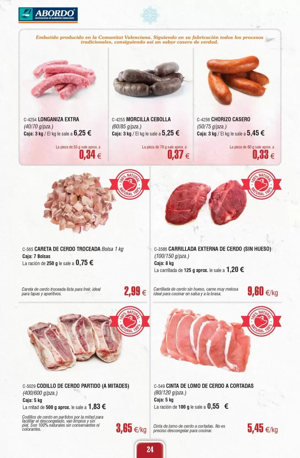 Folleto promocional de Abordo válido desde el 02/01/2026 - Página 24.