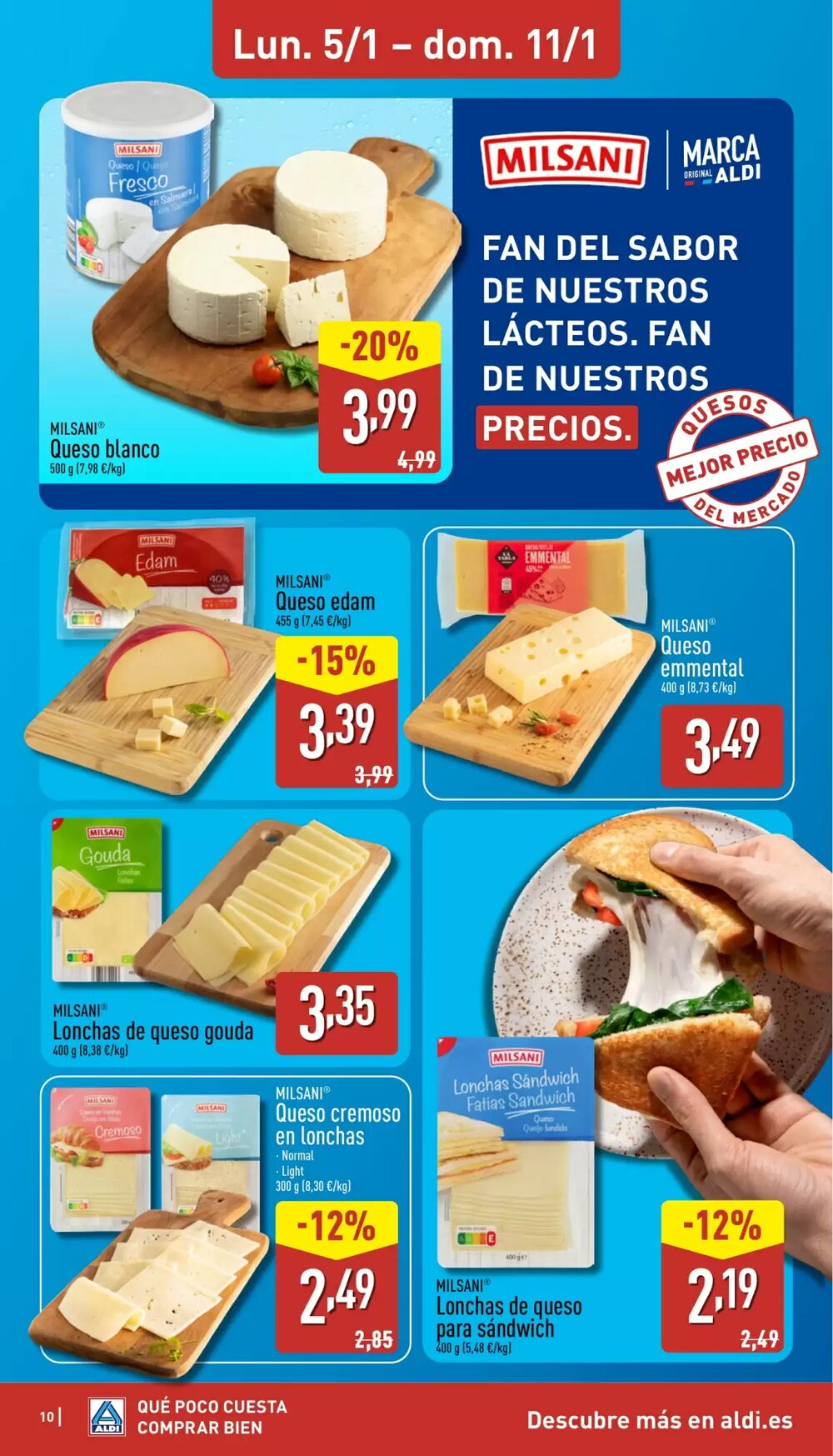 Folleto promocional de ALDI válido desde el 05/01/2026 - Página 10.