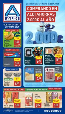 Folleto promocional de ALDI válido desde el 05/01/2026