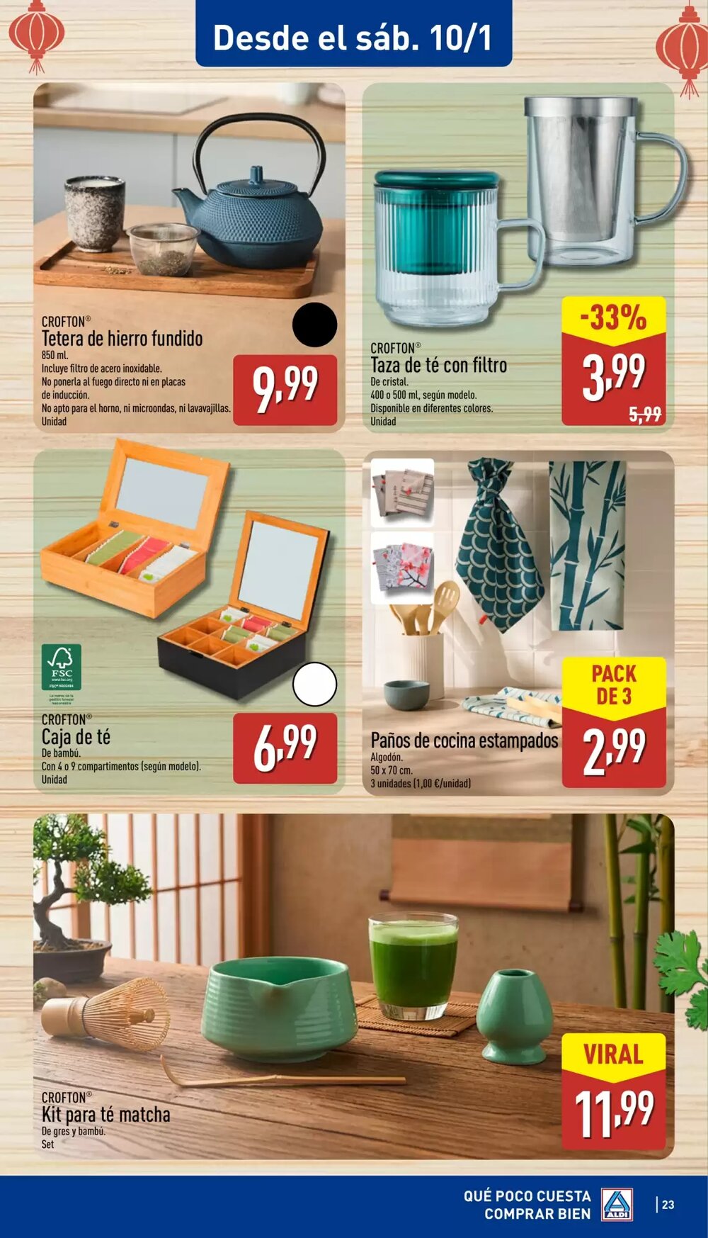 Folleto promocional de ALDI válido desde el 05/01/2026 - Página 23.