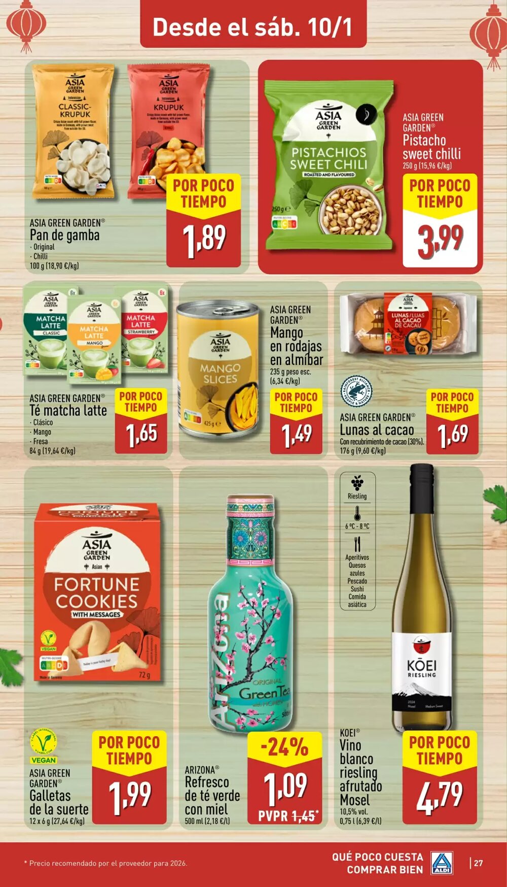Folleto promocional de ALDI válido desde el 05/01/2026 - Página 27.