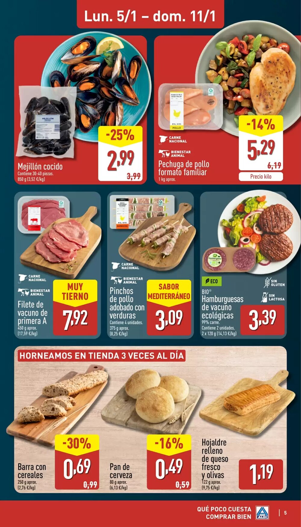 Folleto promocional de ALDI válido desde el 05/01/2026 - Página 5.