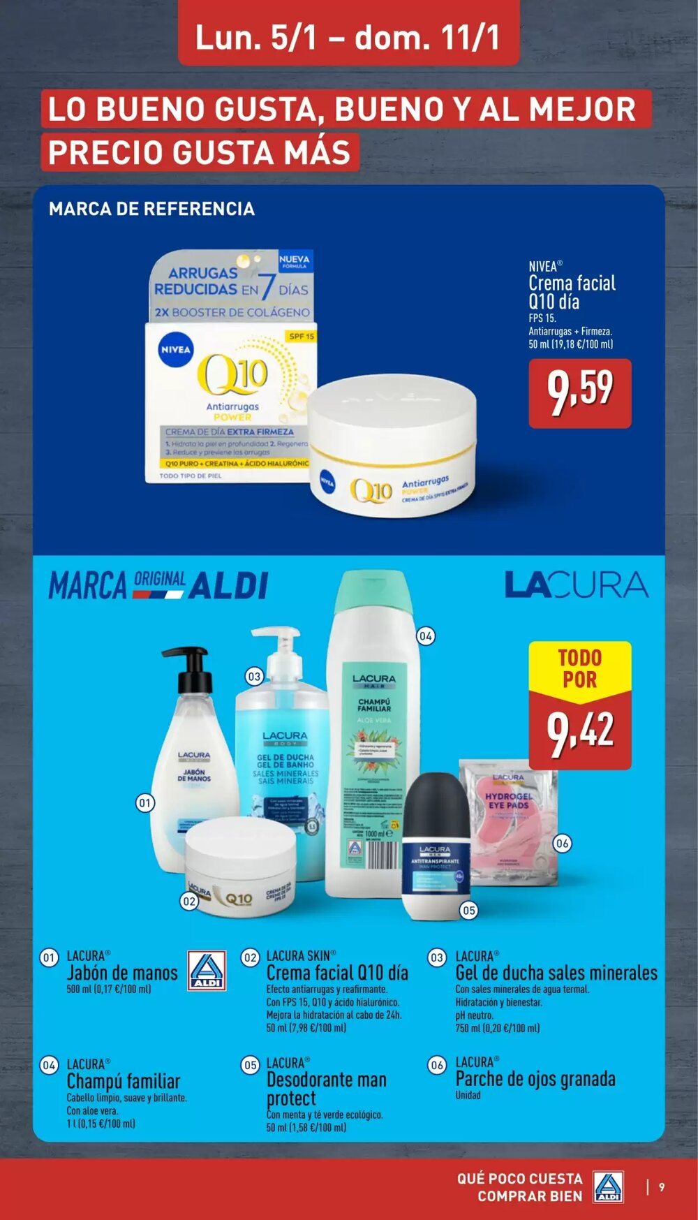 Folleto promocional de ALDI válido desde el 05/01/2026 - Página 9.