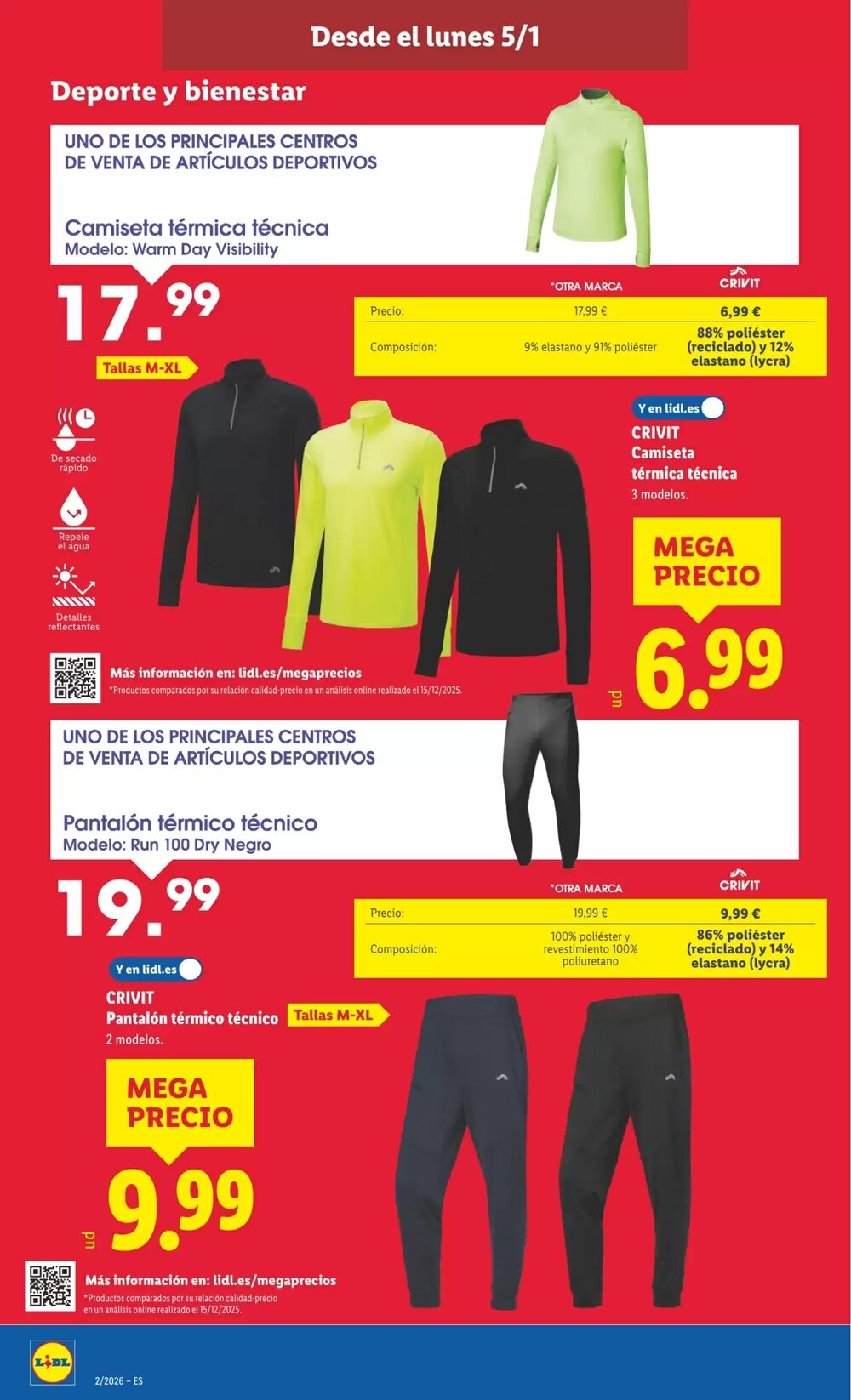 Folleto promocional de Lidl válido desde el 05/01/2026 - Página 2.