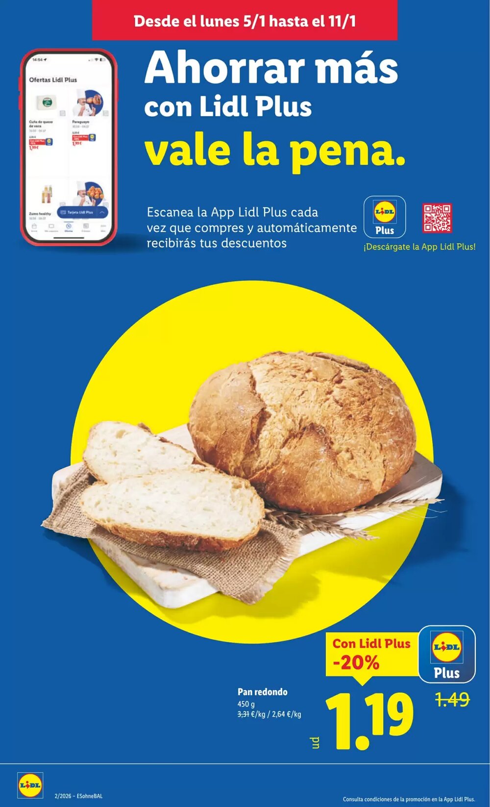Folleto promocional de Lidl válido desde el 05/01/2026 - Página 16.