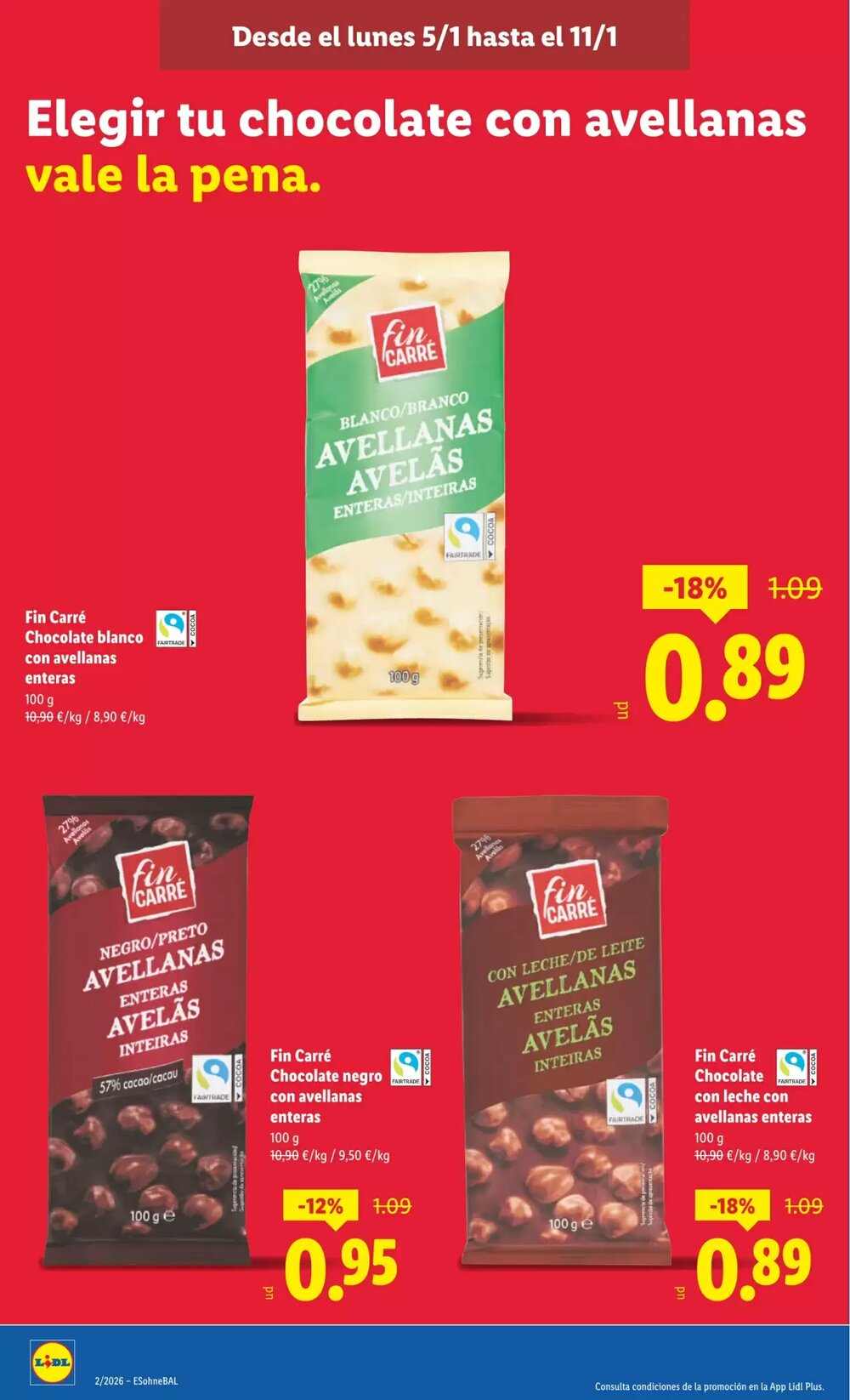 Folleto promocional de Lidl válido desde el 05/01/2026 - Página 18.