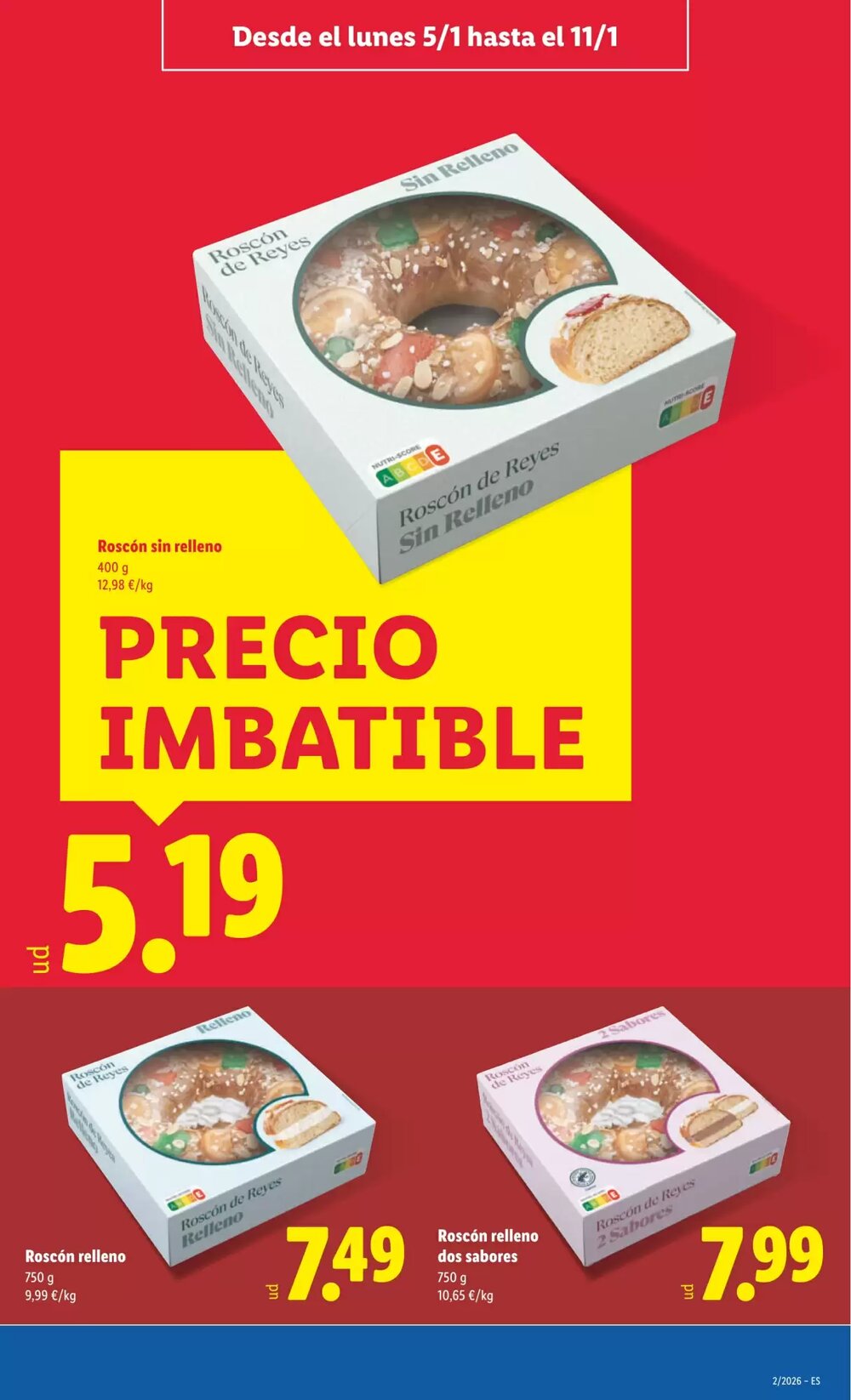 Folleto promocional de Lidl válido desde el 05/01/2026 - Página 3.