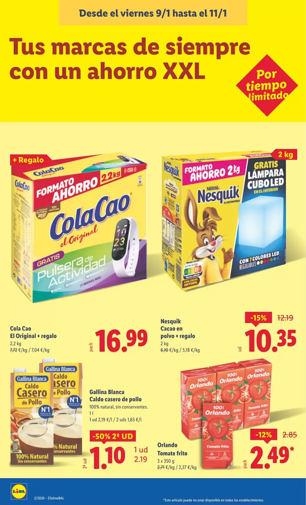 Folleto promocional de Lidl válido desde el 05/01/2026 - Página 30.