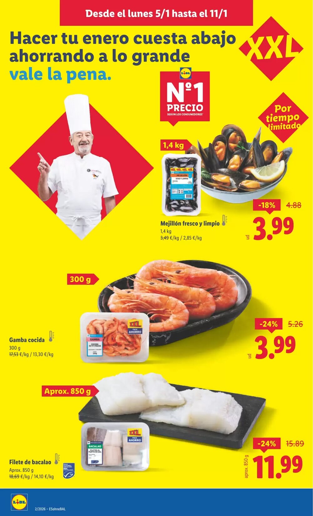 Folleto promocional de Lidl válido desde el 05/01/2026 - Página 6.