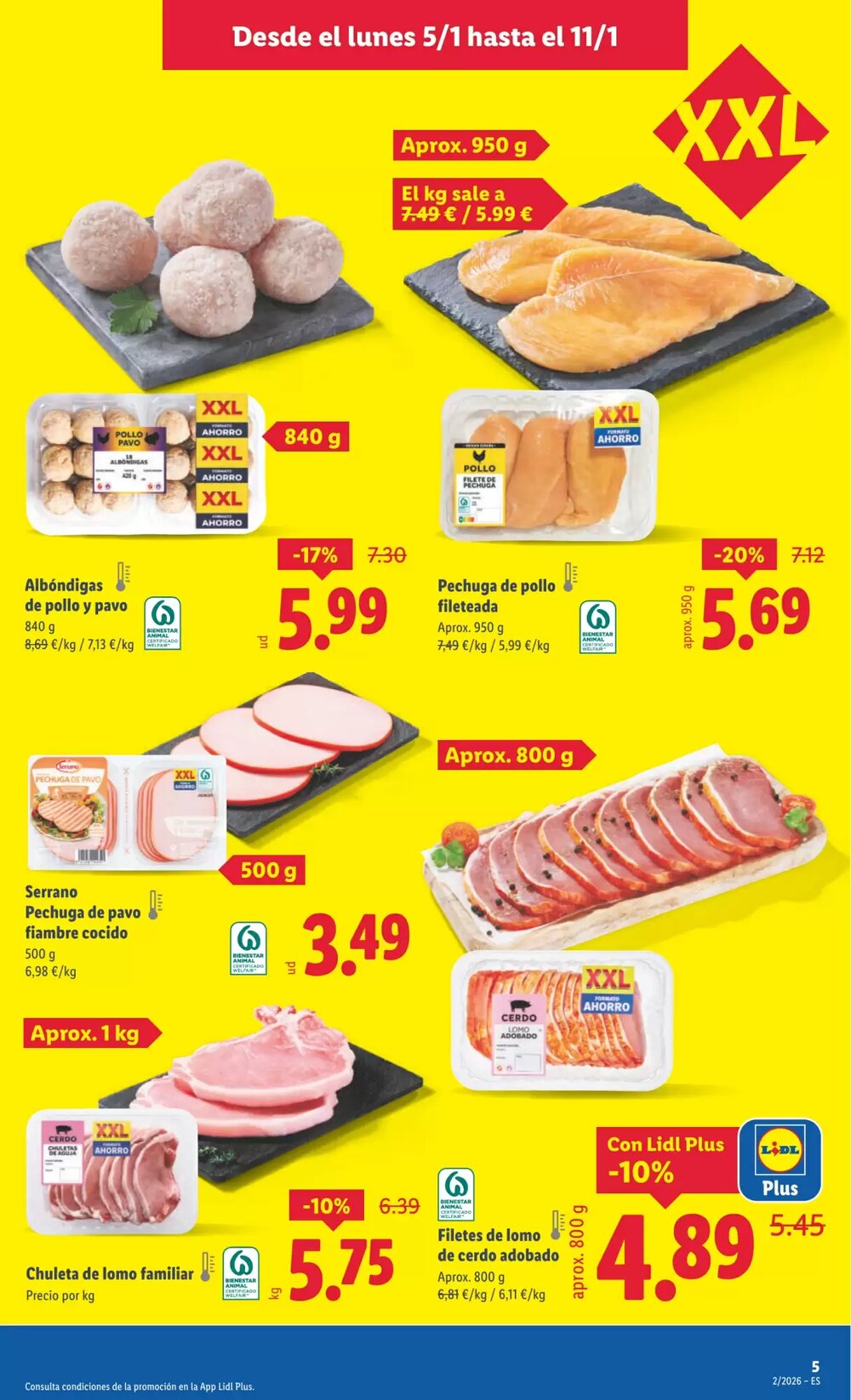 Folleto promocional de Lidl válido desde el 05/01/2026 - Página 7.