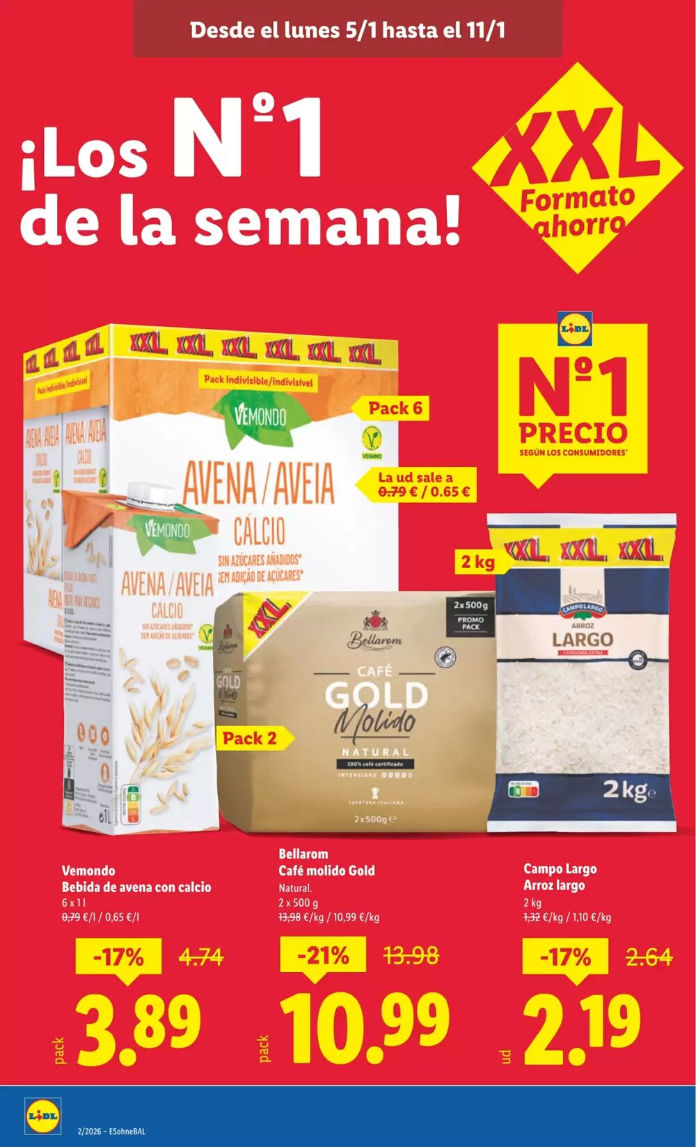 Folleto promocional de Lidl válido desde el 05/01/2026 - Página 8.