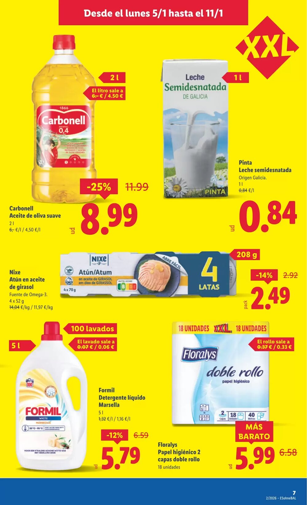 Folleto promocional de Lidl válido desde el 05/01/2026 - Página 9.