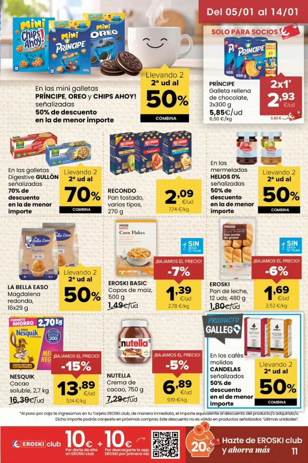 Folleto promocional de Autoservicios Familia válido desde el 05/01/2026 - Página 11.