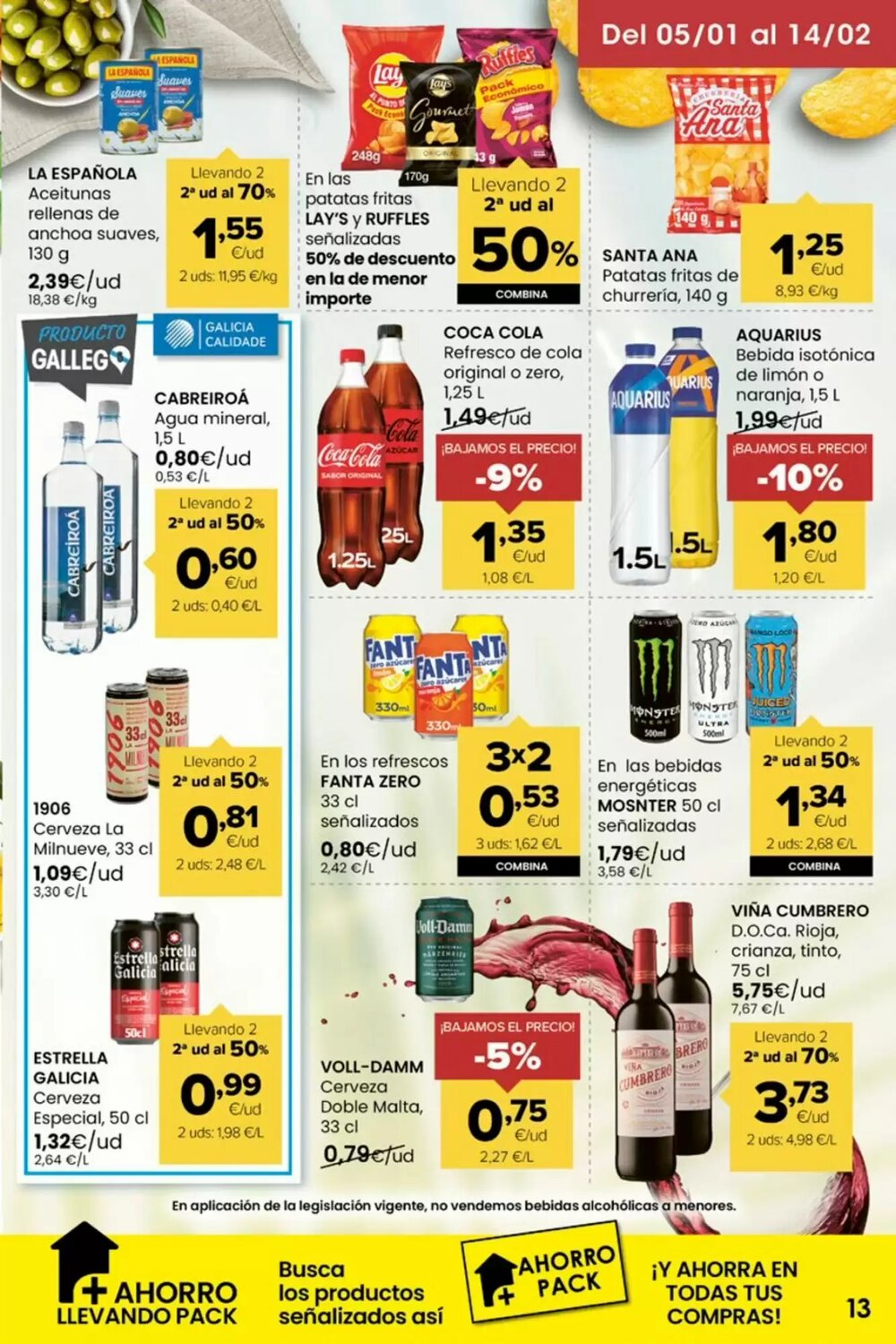 Folleto promocional de Autoservicios Familia válido desde el 05/01/2026 - Página 13.