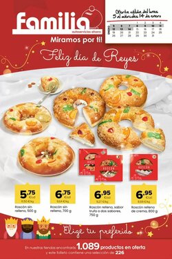Folleto promocional de Autoservicios Familia válido desde el 05/01/2026
