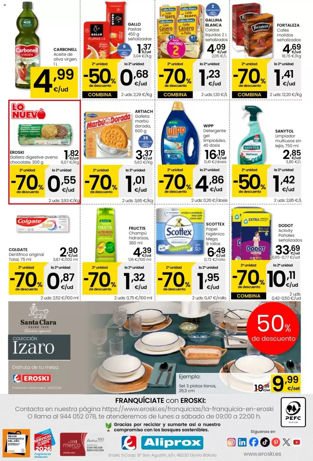 Folleto promocional de Aliprox válido desde el 05/01/2026 - Página 4.