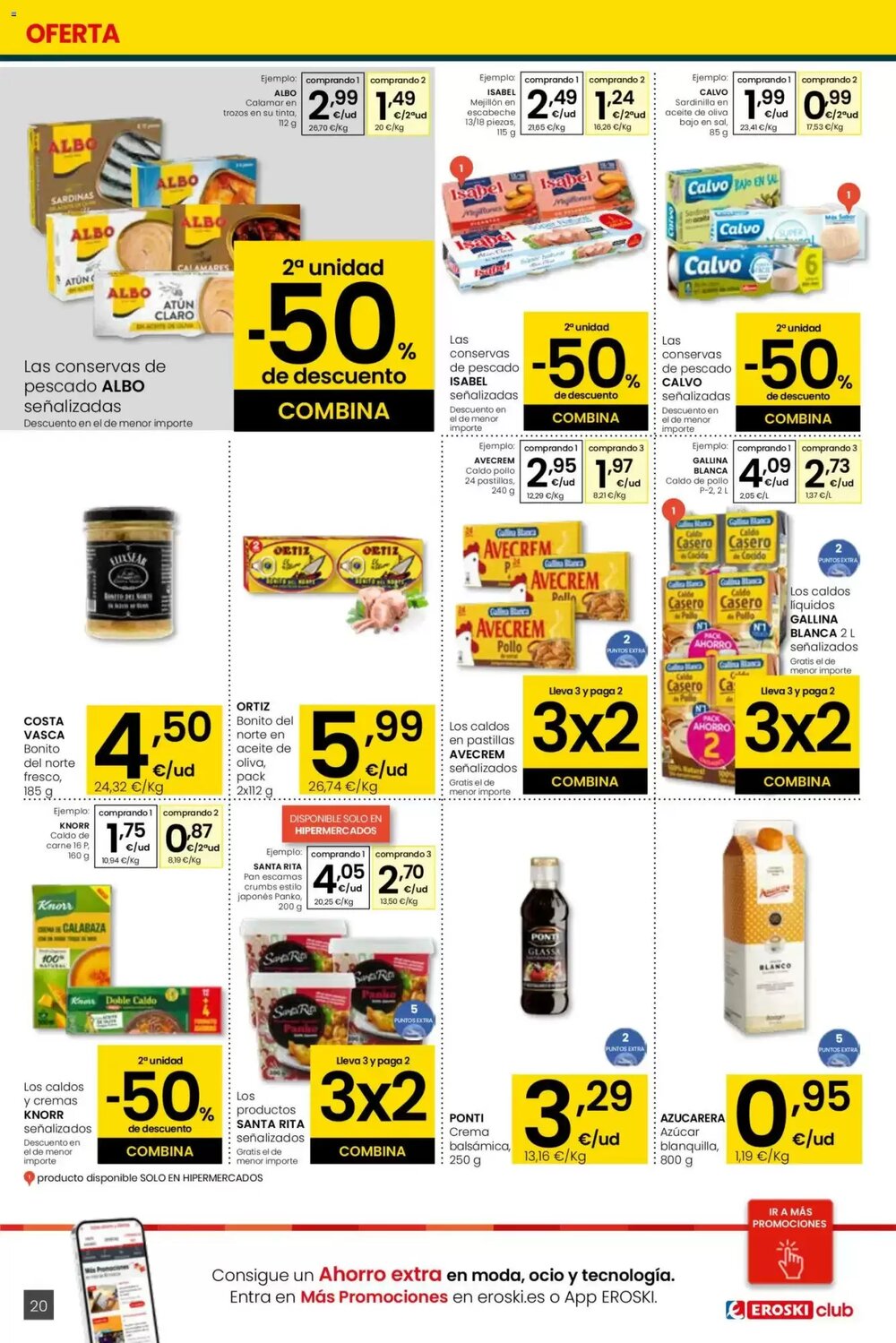 Folleto promocional de Eroski válido desde el 05/01/2026 - Página 20.