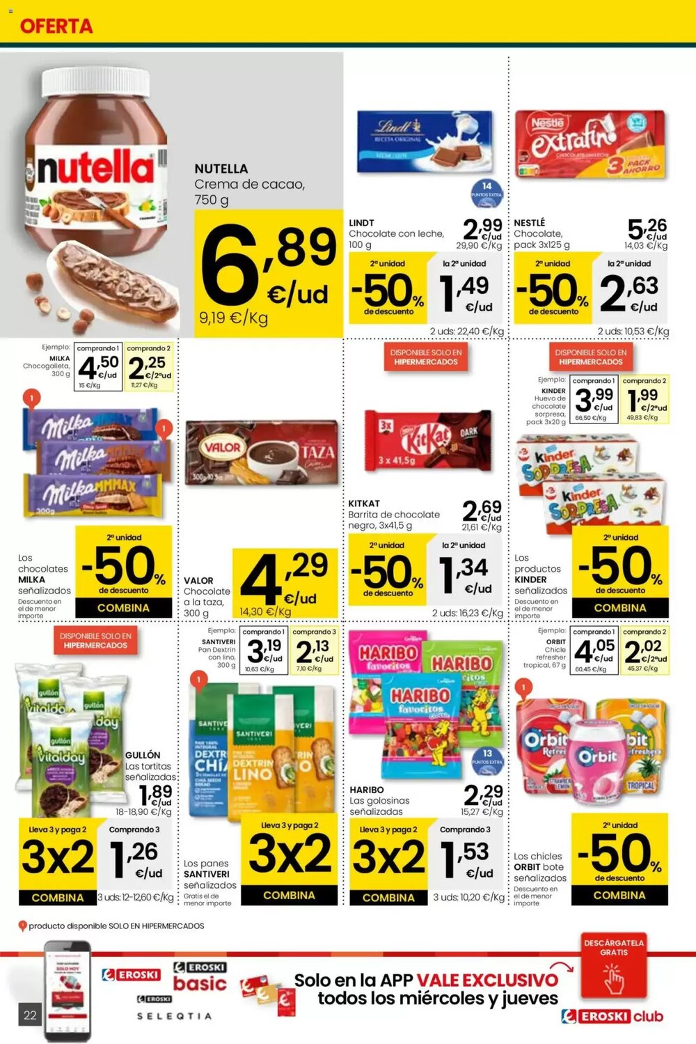 Folleto promocional de Eroski válido desde el 05/01/2026 - Página 22.