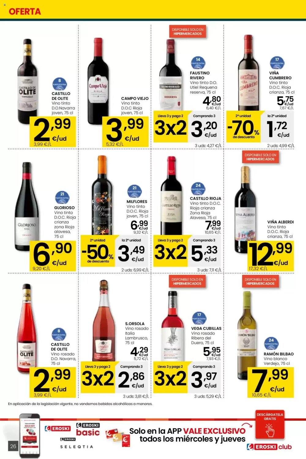 Folleto promocional de Eroski válido desde el 05/01/2026 - Página 26.