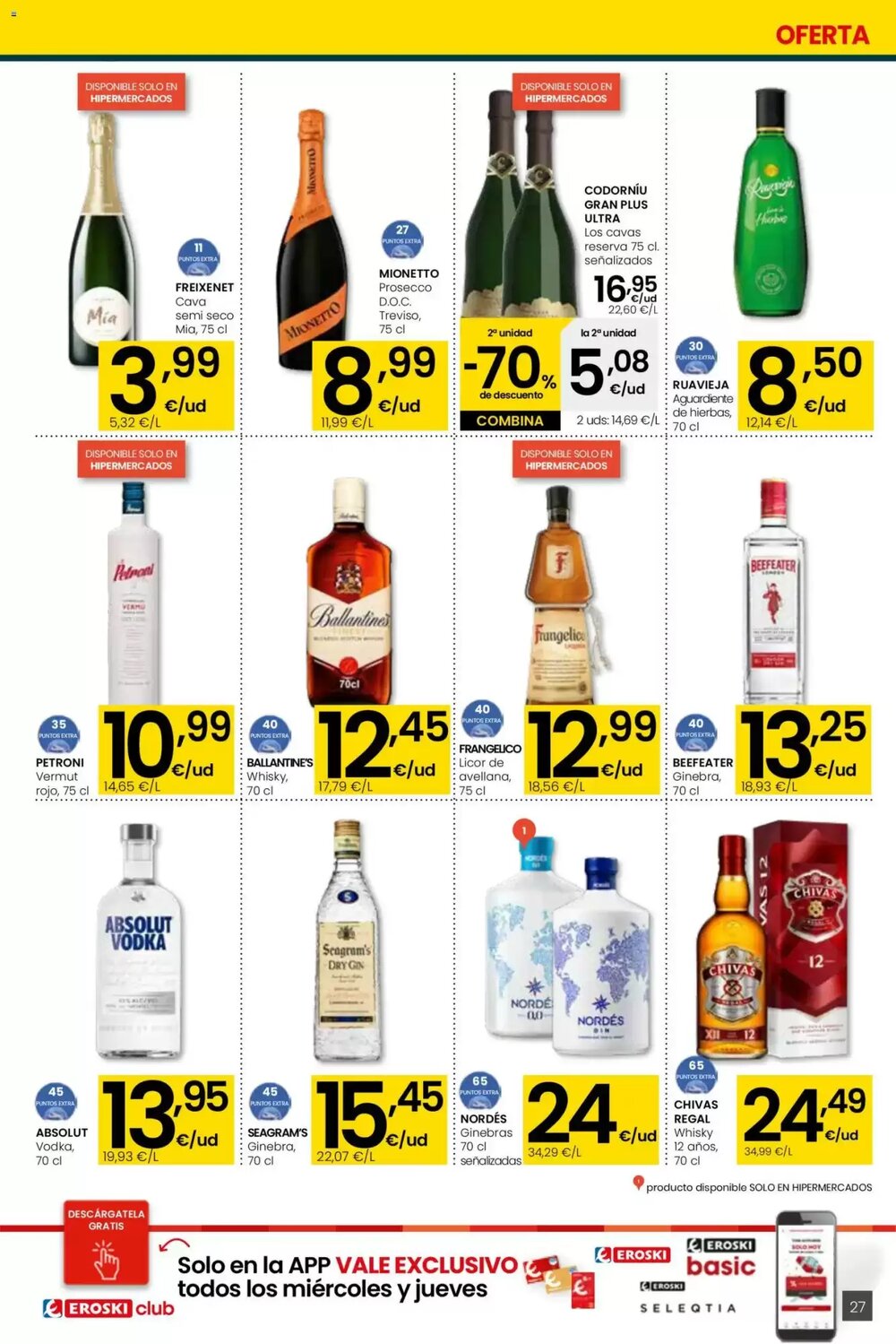 Folleto promocional de Eroski válido desde el 05/01/2026 - Página 27.
