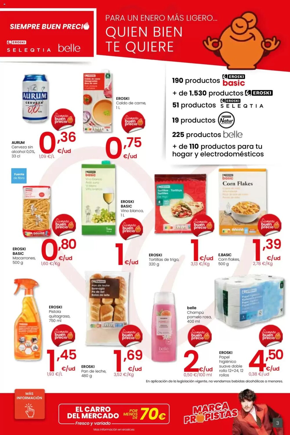 Folleto promocional de Eroski válido desde el 05/01/2026 - Página 3.