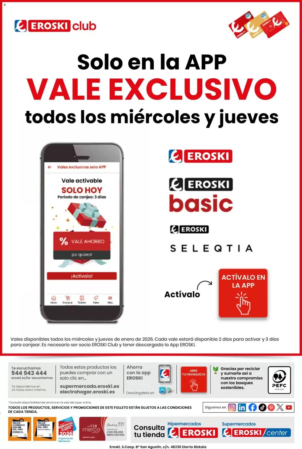 Folleto promocional de Eroski válido desde el 05/01/2026 - Página 37.
