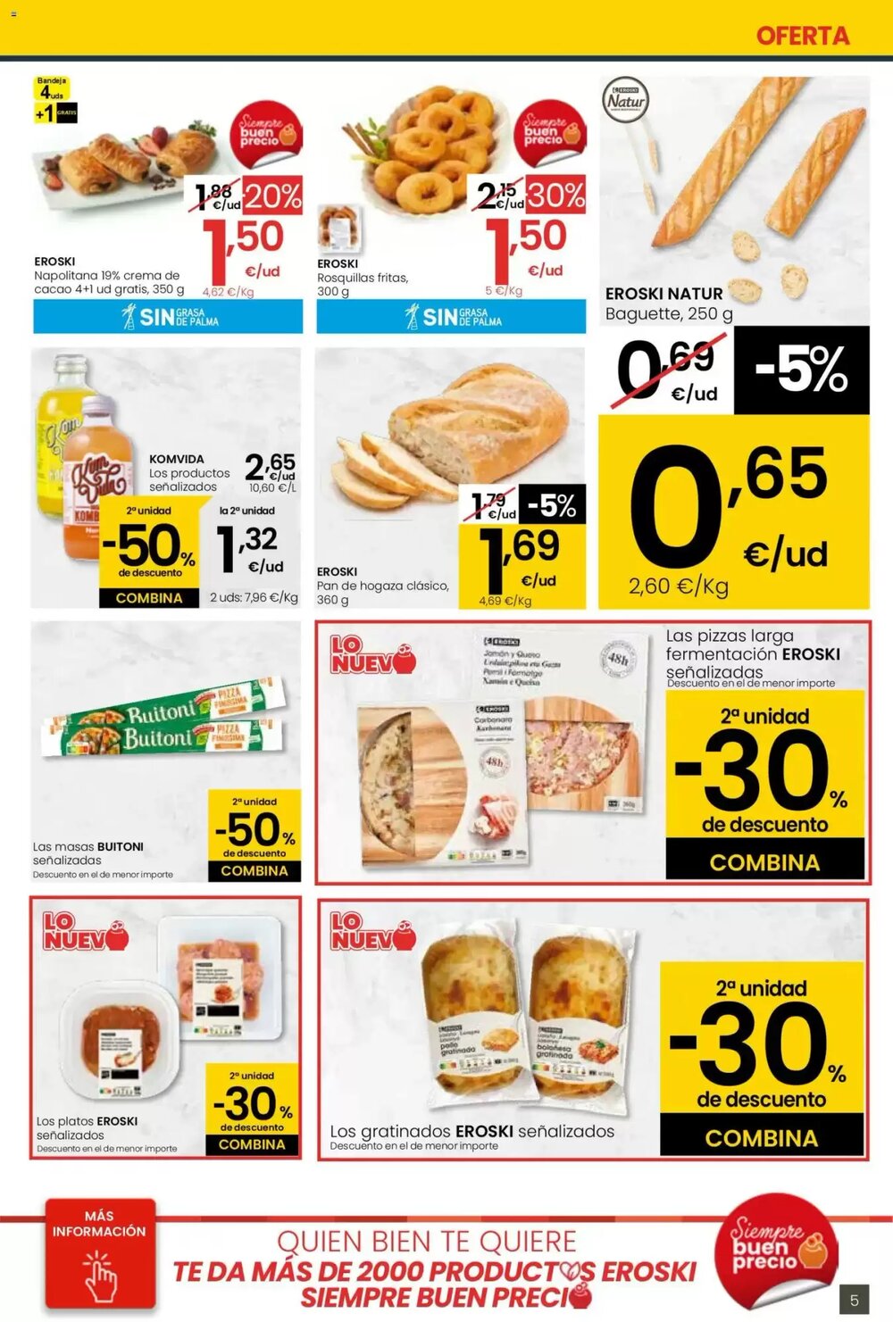 Folleto promocional de Eroski válido desde el 05/01/2026 - Página 5.