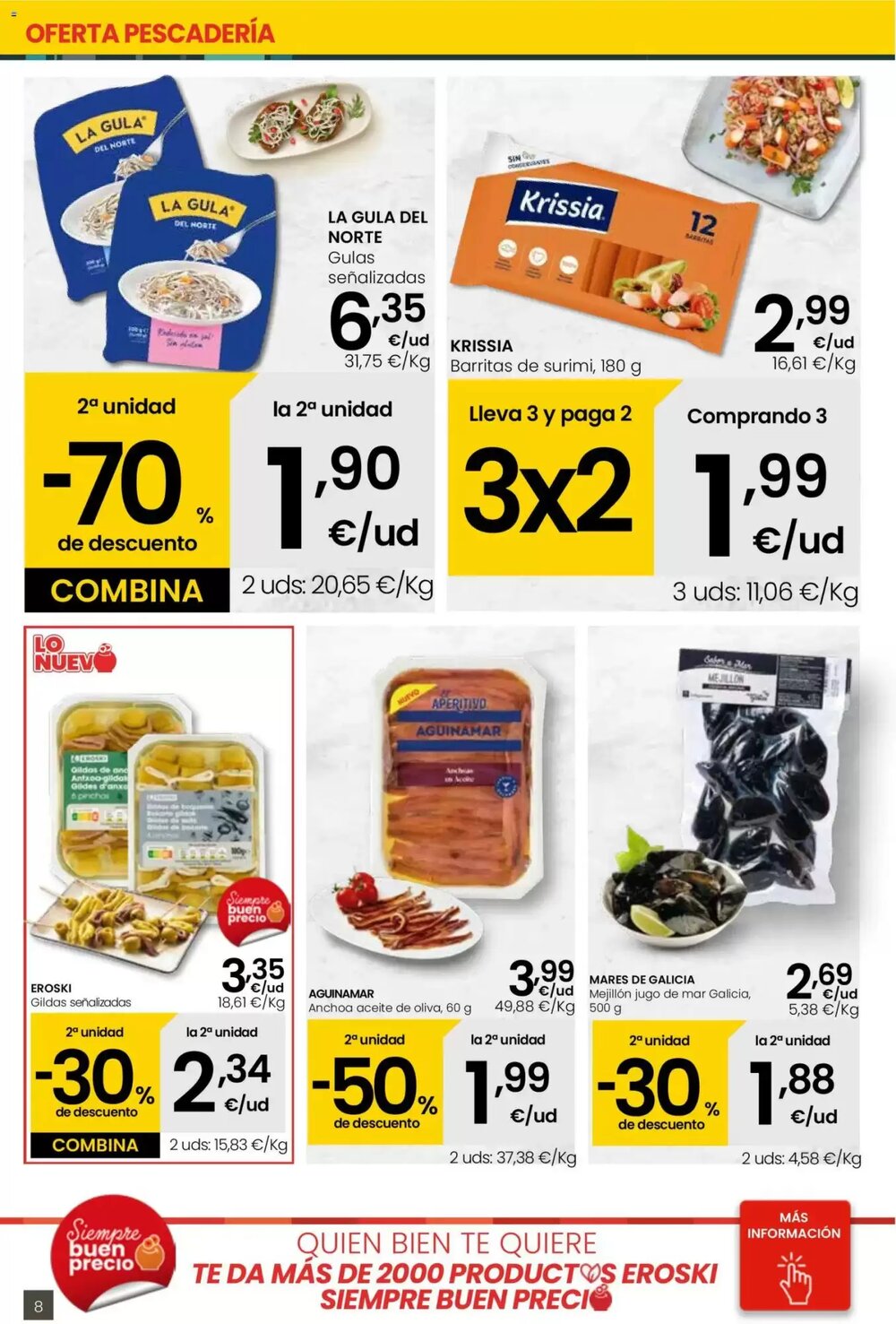 Folleto promocional de Eroski válido desde el 05/01/2026 - Página 8.