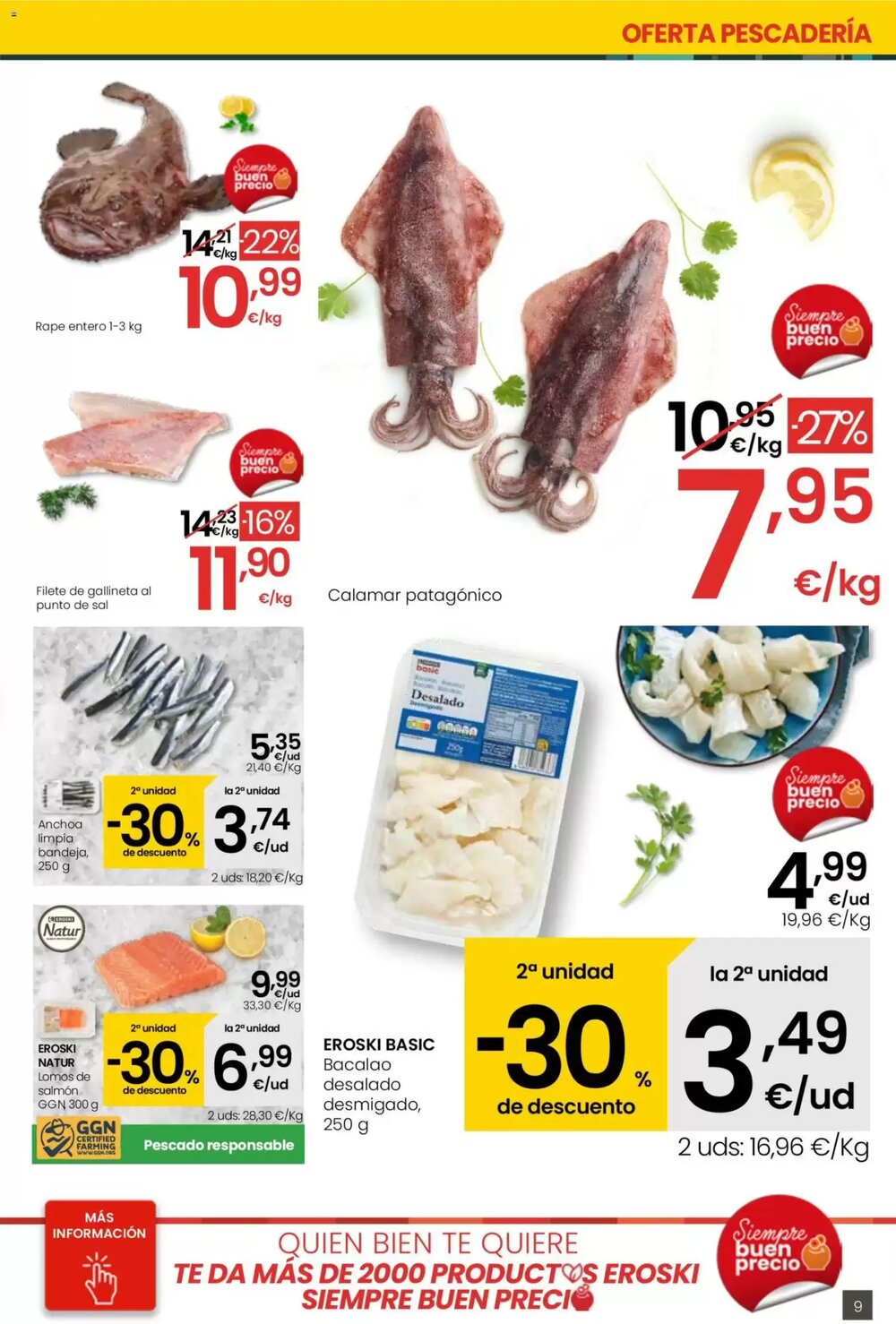 Folleto promocional de Eroski válido desde el 05/01/2026 - Página 9.