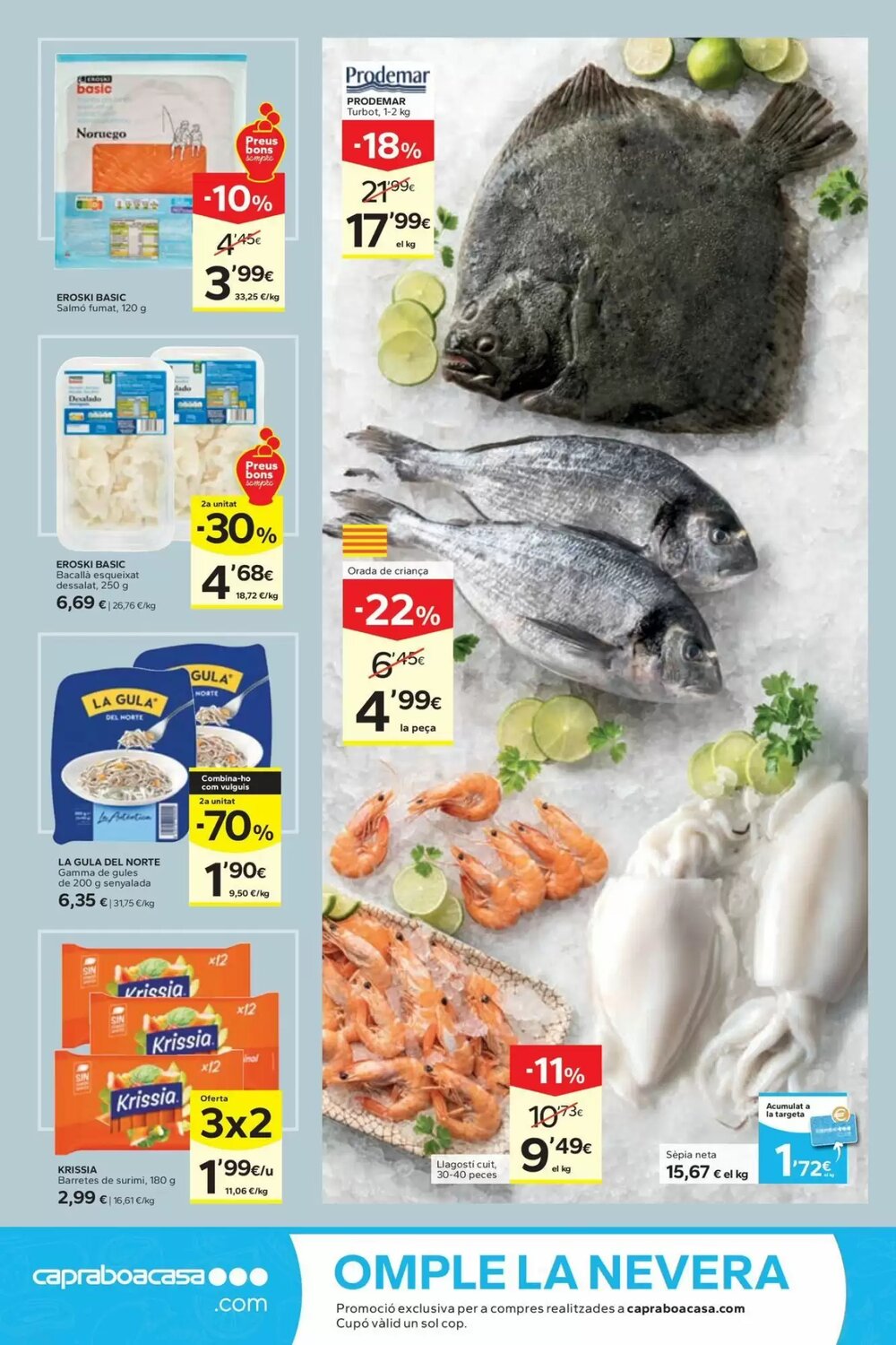 Folleto promocional de Caprabo válido desde el 05/01/2026 - Página 6.