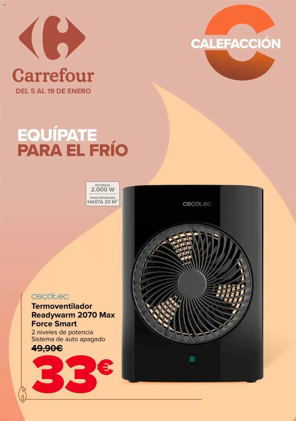 Folleto promocional de Carrefour válido desde el 05/01/2026 - Página 1.