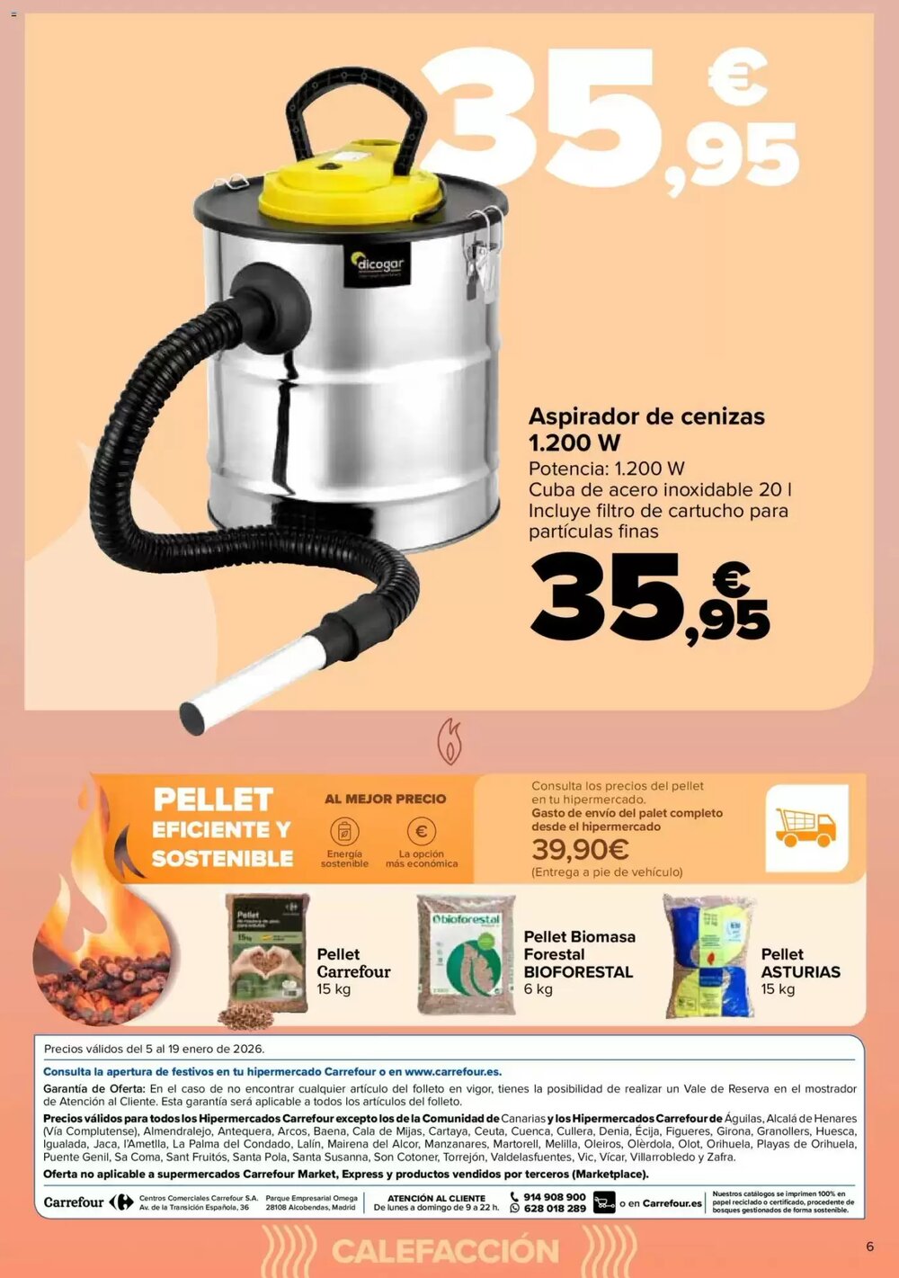 Folleto promocional de Carrefour válido desde el 05/01/2026 - Página 6.