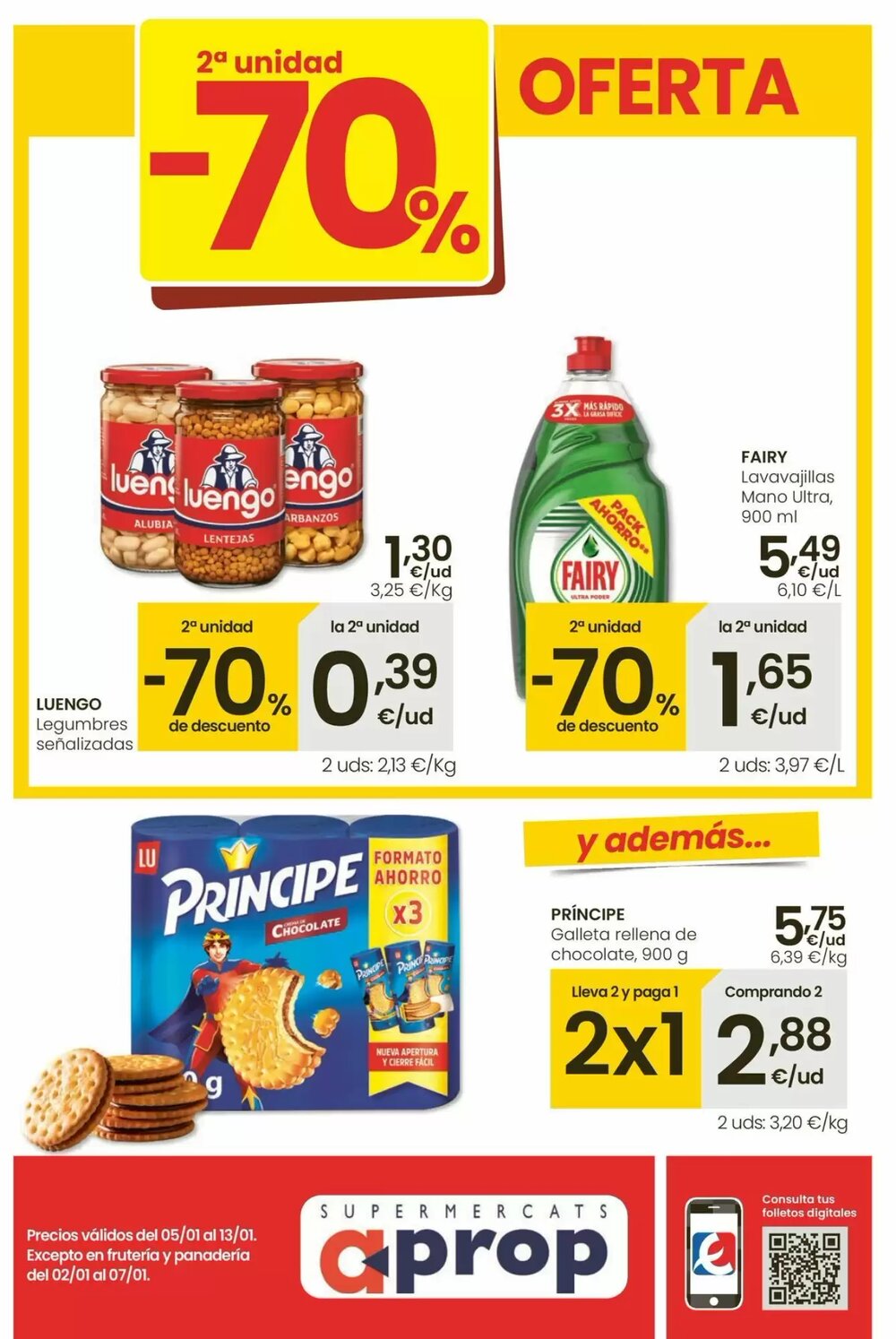 Folleto promocional de Eroski válido desde el 05/01/2026 - Página 1.