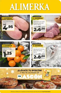 Folleto promocional de Alimerka válido desde el 05/01/2026