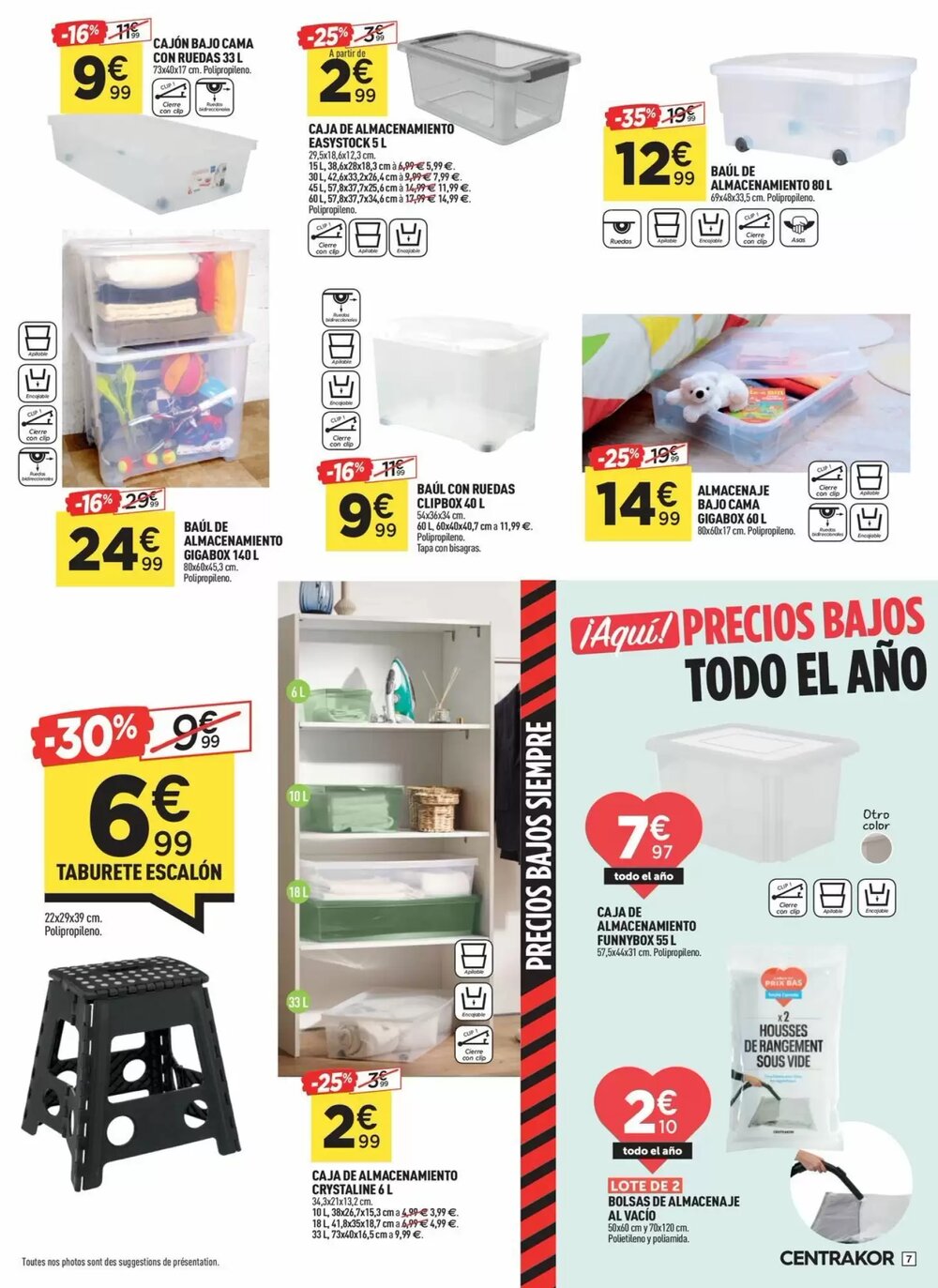 Folleto promocional de Centrakor válido desde el 05/01/2026 - Página 7.