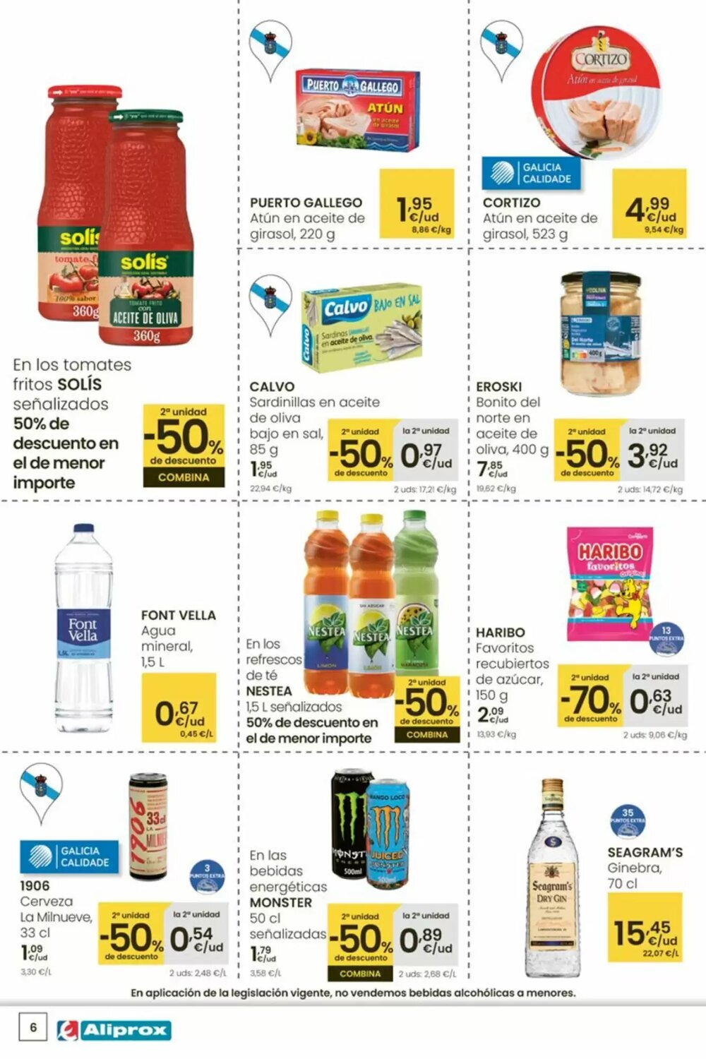 Folleto promocional de Aliprox válido desde el 05/01/2026 - Página 6.