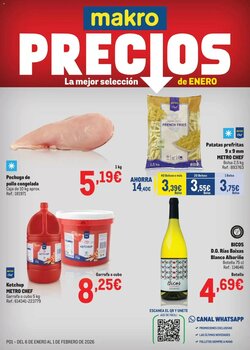 Folleto promocional de Makro válido desde el 06/01/2026 - Página 1.