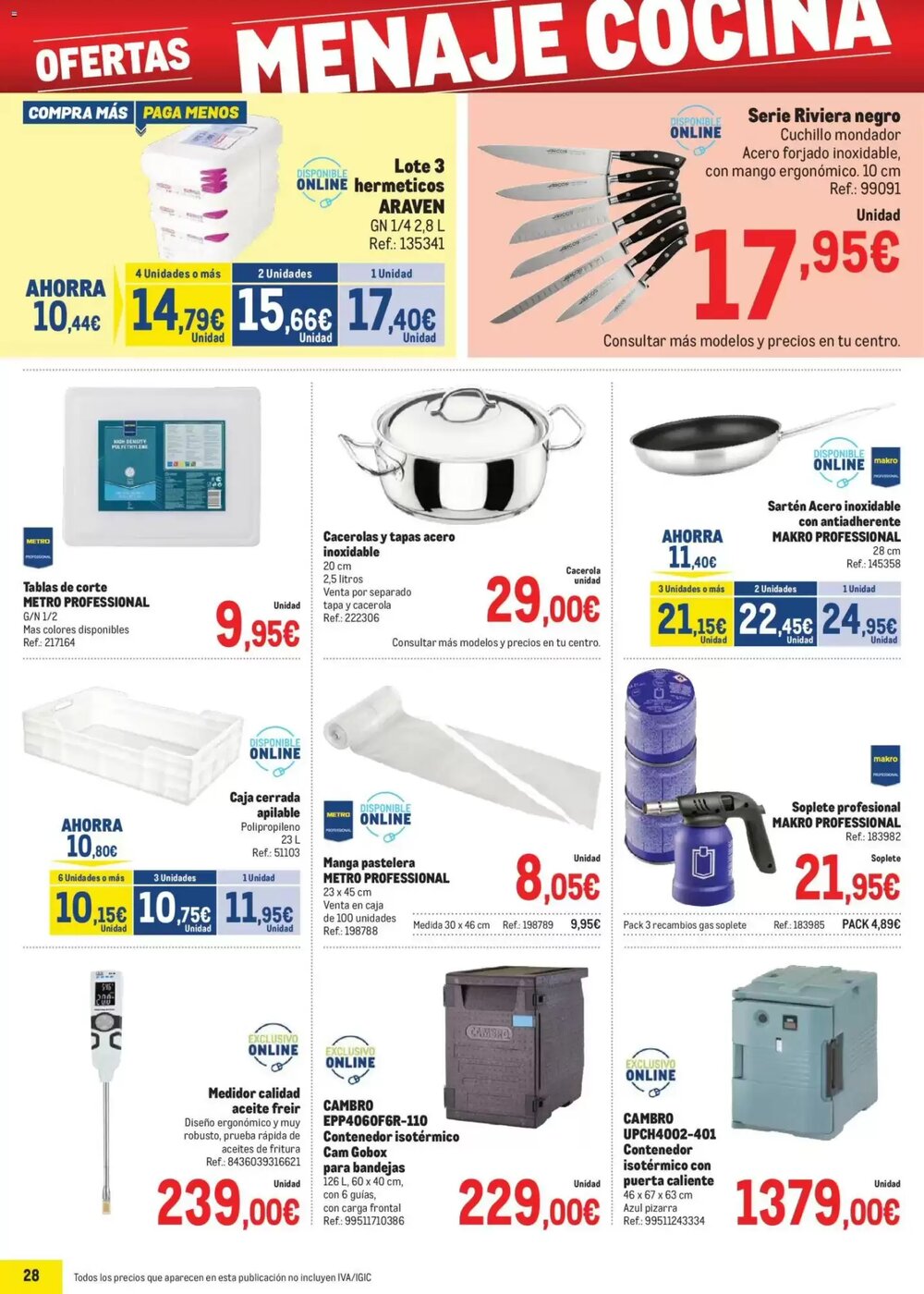 Folleto promocional de Makro válido desde el 06/01/2026 - Página 28.