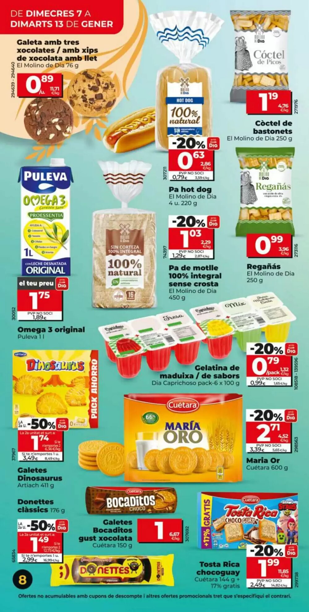 Folleto promocional de Dia válido desde el 07/01/2026 - Página 8.