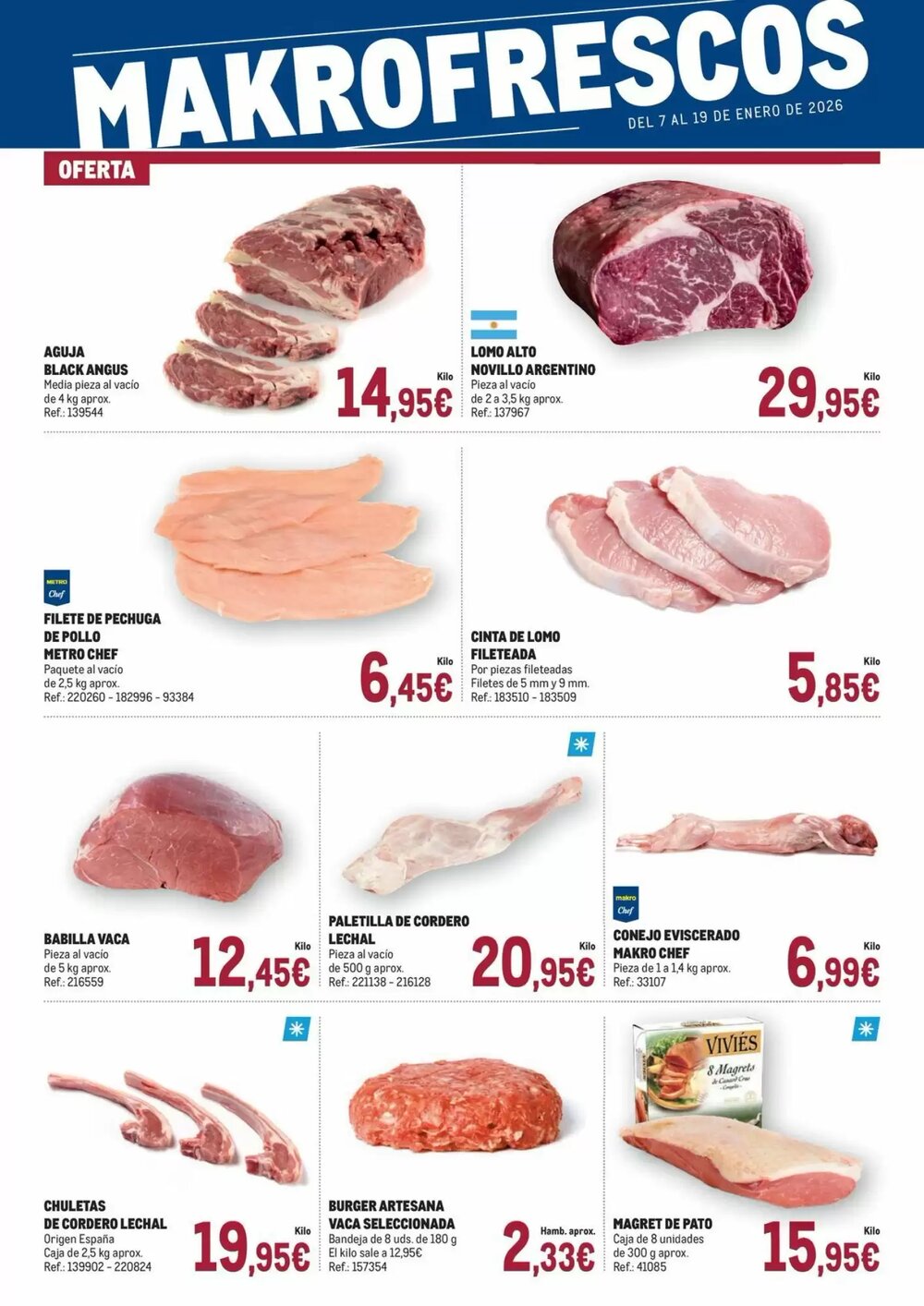 Folleto promocional de Makro válido desde el 07/01/2026 - Página 1.