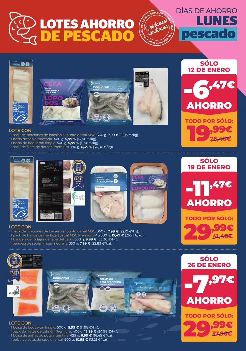 Folleto promocional de La Sirena válido desde el 07/01/2026 - Página 11.