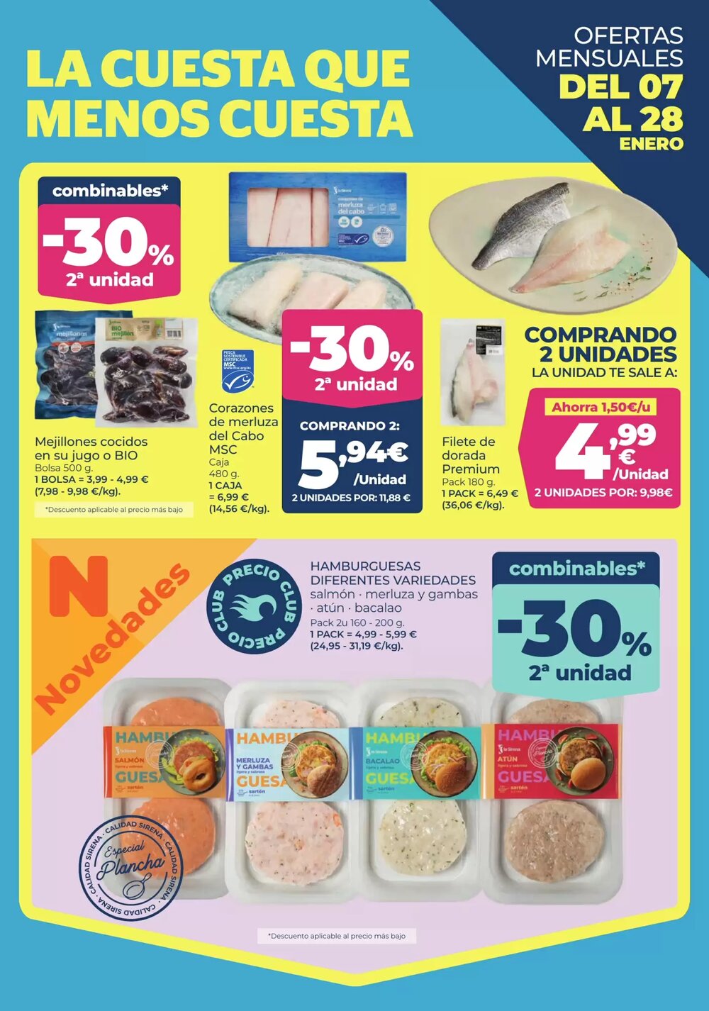 Folleto promocional de La Sirena válido desde el 07/01/2026 - Página 7.